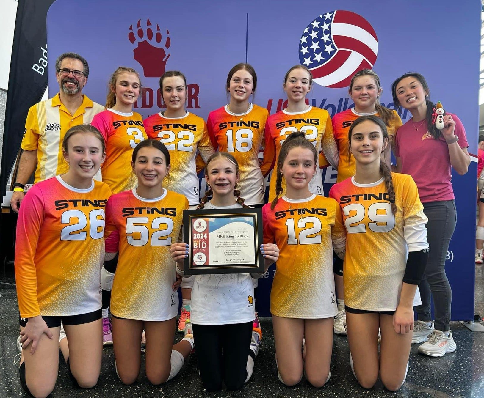 Sting 11 Gold - 11 National Division